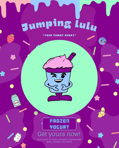 JUMPING LULU POSTER